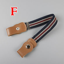 Load image into Gallery viewer, Children Kids Anti Deduction Belts Jeans Waistband Stretch Waist Belt Buckle Free Elastic