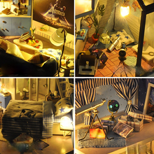 Load image into Gallery viewer, Girls Christmas gifts DIY doll house handmade model store house