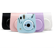 Load image into Gallery viewer, Colorful PU Leather Protective Case for Fujifilm Instax Mini11 Camera Bag