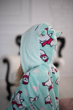 Load image into Gallery viewer, Women's Pajamas Jumpsuit (kugurumi) with a Pocket On the Bottom (popojama) Popojama Red Alpaca