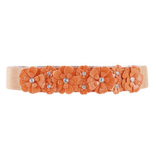 Load image into Gallery viewer, Women's Fashion Flower Elastic Belt Adjustable Belts
