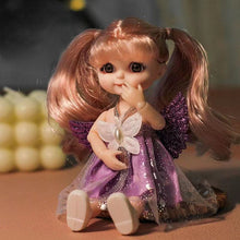 Load image into Gallery viewer, Mini Multi-Joint Cute Girl Doll 17cm Dress-up Princess Doll Toy