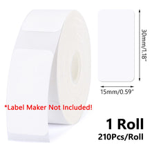 Load image into Gallery viewer, 1/3Rolls Niimbot D11 D110 Mini Label printer paper Printing Label Waterproof Anti-Oil Price Tape Scratch-Resistant Label Sticker