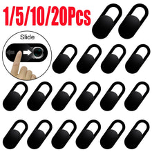 Load image into Gallery viewer, 1/5/10/20 Pcs Webcam Cover Laptop Camera Cover Slider Phone Antispy For iPad PC Macbook Tablet lenses Privacy Sticker