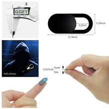 Load image into Gallery viewer, 1/5/10/20 Pcs Webcam Cover Laptop Camera Cover Slider Phone Antispy For iPad PC Macbook Tablet lenses Privacy Sticker