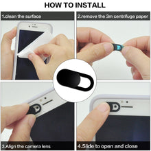 Load image into Gallery viewer, 1/5/10/20 Pcs Webcam Cover Laptop Camera Cover Slider Phone Antispy For iPad PC Macbook Tablet lenses Privacy Sticker