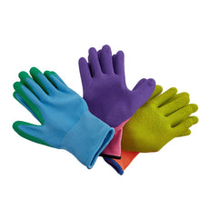 Load image into Gallery viewer, 1 Pair Children Garden Planting Gloves Durable Waterproof Gloves Anti-stab Anti-bite Collect Seashells Protective Glove For Kid