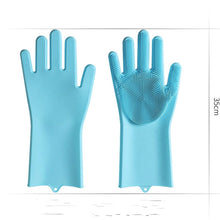 Load image into Gallery viewer, 1 Pc Rubber Gloves Gardening Washing Msrp Kitchen Multifunction Magic For Dishes Cleaning Scrubber Clean Household Tools Glove