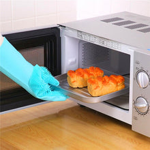 Load image into Gallery viewer, 1 Pc Rubber Gloves Gardening Washing Msrp Kitchen Multifunction Magic For Dishes Cleaning Scrubber Clean Household Tools Glove