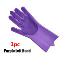 Load image into Gallery viewer, 1 Pc Rubber Gloves Gardening Washing Msrp Kitchen Multifunction Magic For Dishes Cleaning Scrubber Clean Household Tools Glove