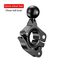 Load image into Gallery viewer, 1 inch Ball Head Adapter Mount Base Motorcycle Handlebar Rearview Mirror Bracket for DJI GoPro Insta360 Action Camera Accessory