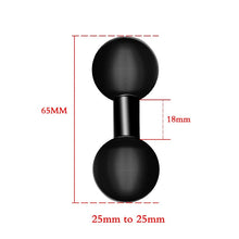 Load image into Gallery viewer, 1 inch Ball Head Adapter Mount Base Motorcycle Handlebar Rearview Mirror Bracket for DJI GoPro Insta360 Action Camera Accessory