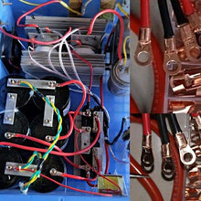 Load image into Gallery viewer, 10/25/50/100pcs Copper Lug Ring Wire Connector Bare Cable Electric Crimp Terminal SC6-6 SC6-8 SC10-6 SC10-8 SC16-6 SC16-8 SC25-6