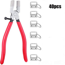 Load image into Gallery viewer, 10/60 PCS Lanyard Keychain Hardware Set Swivel Snap Hooks Colorful Key Fob, Keychain Fob Hardware for Wristlets Keychain Making