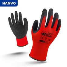 Load image into Gallery viewer, 10 Pairs Non-slip Thicken Latex Rubber Safety Work Gloves Mechanic Working Gloves Palm Coated Gloves For Garden Work
