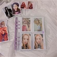Load image into Gallery viewer, 100/200 Pockets Photocard Binder 3/5Inch Photo Album Polaroid Book Kpop Photocard Holder Insert Instax Album Collect Book