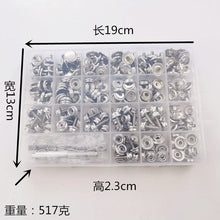 Load image into Gallery viewer, 100/270-Pieces Stainless Steel Marine Grade Canvas and Upholstery Boat Cover Snap Button Fastener Kit with Setting Tool