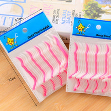 Load image into Gallery viewer, 100Pcs Dental Floss Flosser Picks Toothpicks Teeth Stick Tooth Cleaning Interdental Brush Dental Floss Pick Oral Hygiene Care 0ral irrigator