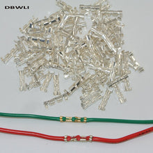 Load image into Gallery viewer, 100pcs Docking connector line pressing button quick connect terminal wiring 0.5 to1.5 square