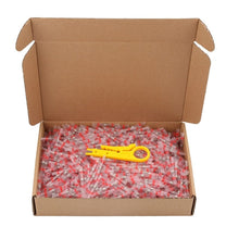 Load image into Gallery viewer, 100pcs Heat Shrink Butt Splice Connectors Wire Connector Heat Sleeve Tube Electrical Splice Solder Cable Heat Shrink with Solder
