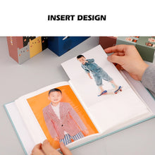 Load image into Gallery viewer, 100pcs Photo Album 6-inch Paper Album Interleaf Family Album Large Capacity Children Growth Commemorative Album