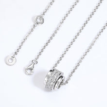 Load image into Gallery viewer, Women's Necklace 925 Silver Platinum-Plated Pendant Necklace Gift for Girls