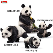 Load image into Gallery viewer, Wild Animal Model Toys Decoration Solid Tiger Lion Hippo Rhinoceros Elephant Panda Cow Set Children's Toy