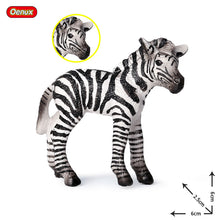 Load image into Gallery viewer, Zebra Model Simulation Wild Animal Children Decoration Toys Learning Education Model