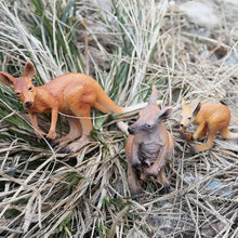 Load image into Gallery viewer, Kangaroo Model Set Children's Simulation Animal Model Birthday Cake Decoration