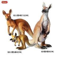 Load image into Gallery viewer, Wild Animal Model Toys Decoration Solid Tiger Lion Hippo Rhinoceros Elephant Panda Cow Set Children's Toy