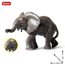 Load image into Gallery viewer, Elephant Animal Model Set African Elephant Mammoth Plastic Solid Hand-Made Model Toy Children's Educational Toy
