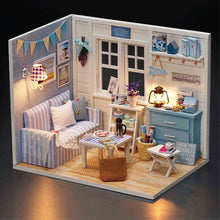 Load image into Gallery viewer, DIY Mini House Building Model Assembled Toy Children's Birthday Goods Christmas Gift