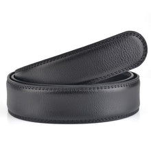 Load image into Gallery viewer, Men's 2-Layer Automatic Buckle Belt Headless Leather Belt Leather Belt