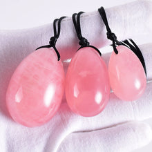 Load image into Gallery viewer, Egg-Shaped Craft Postpartum Exercise Training Ball Massage Stick Jade Powder Crystal Egg Vulva Egg