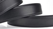 Load image into Gallery viewer, Men's 2-Layer Automatic Buckle Belt Headless Leather Belt Leather Belt