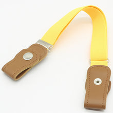 Load image into Gallery viewer, Children's Belt Baby Elastic Belt Boys and Girls Elastic Pants Belt Children Anti-Drop Pant Belt Snap Button