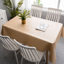 Load image into Gallery viewer, Waterproof Tablecloth Oil-Proof Household Dining Table Suitable Cloth Rectangular Dining Table