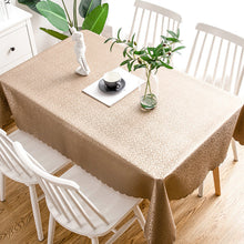 Load image into Gallery viewer, Waterproof Tablecloth Oil-Proof Household Dining Table Suitable Cloth Rectangular Dining Table