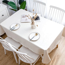 Load image into Gallery viewer, Waterproof Tablecloth Oil-Proof Household Dining Table Suitable Cloth Rectangular Dining Table
