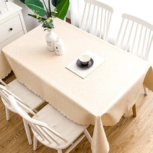 Load image into Gallery viewer, Waterproof Tablecloth Oil-Proof Household Dining Table Suitable Cloth Rectangular Dining Table