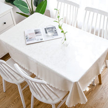 Load image into Gallery viewer, Waterproof Tablecloth Oil-Proof Household Dining Table Suitable Cloth Rectangular Dining Table