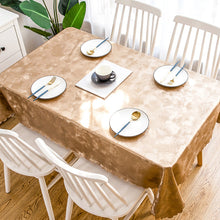 Load image into Gallery viewer, Waterproof Tablecloth Oil-Proof Household Dining Table Suitable Cloth Rectangular Dining Table