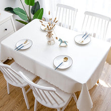 Load image into Gallery viewer, Waterproof Tablecloth Oil-Proof Household Dining Table Suitable Cloth Rectangular Dining Table