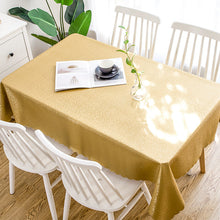 Load image into Gallery viewer, Waterproof Tablecloth Oil-Proof Household Dining Table Suitable Cloth Rectangular Dining Table
