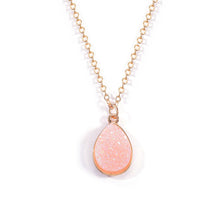 Load image into Gallery viewer, Blue Water Drop Pendant Women's Necklace Neck Decorative Jewelry