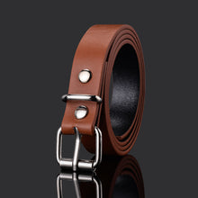 Load image into Gallery viewer, Simple All-Match Pu Small Belt Belt Student Pant Belt Children's Leather Belt