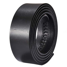 Load image into Gallery viewer, Leather Slot Strip DIY Single Layer Leather without Buckle Body Man's Belt