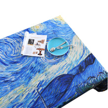 Load image into Gallery viewer, European Style Van Gogh Apricot Flower Exotic Starry Sky Art Famous Painting Long Tablecloth Restaurant Painting Room Art Classroom Tablecloth
