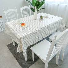 Load image into Gallery viewer, PVC TableCloth Waterproof Oil-Proof Fresh Plaid Tablecloth