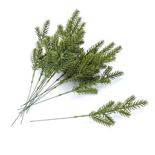 Load image into Gallery viewer, 10PCS Artificial Plants Cheaper 2023 Christmas Tree Pine Needles New Year Decorations for Home Scrapbooking Diy Gifts Candy Box